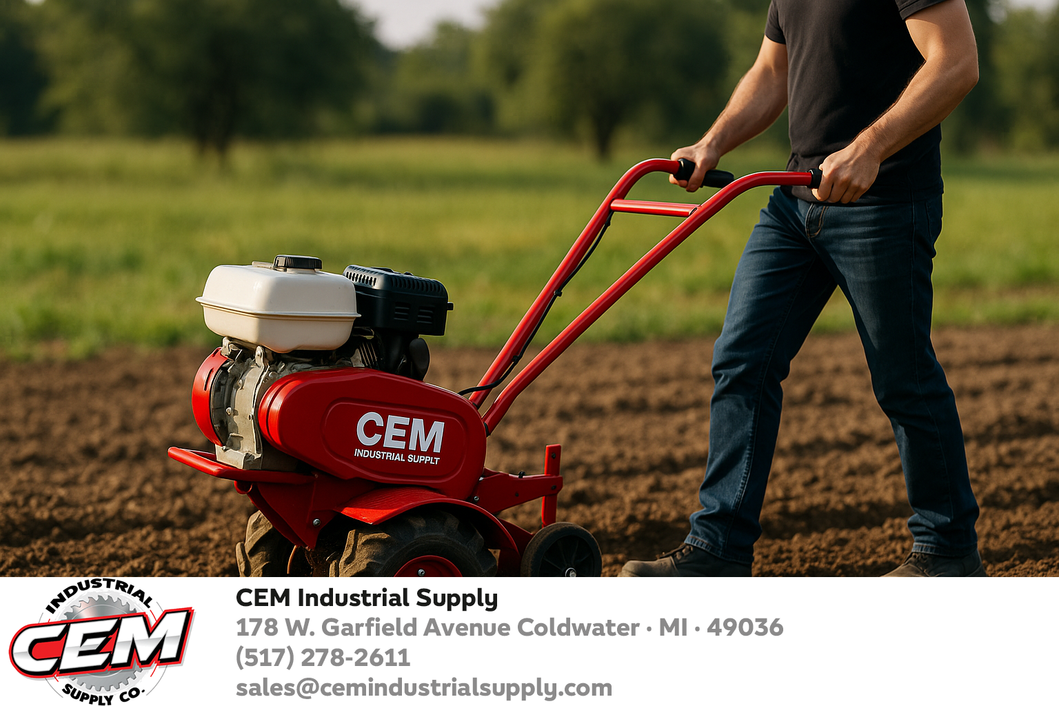 CEM Rental Equipment in use by a customer.