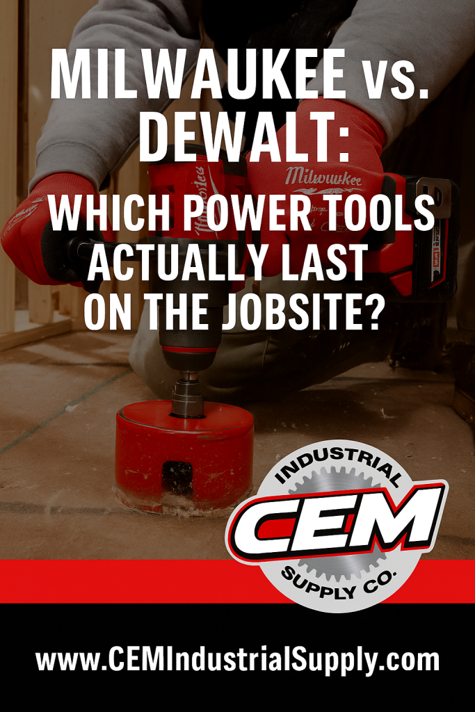 Milwaukee vs Dewalt Infographic