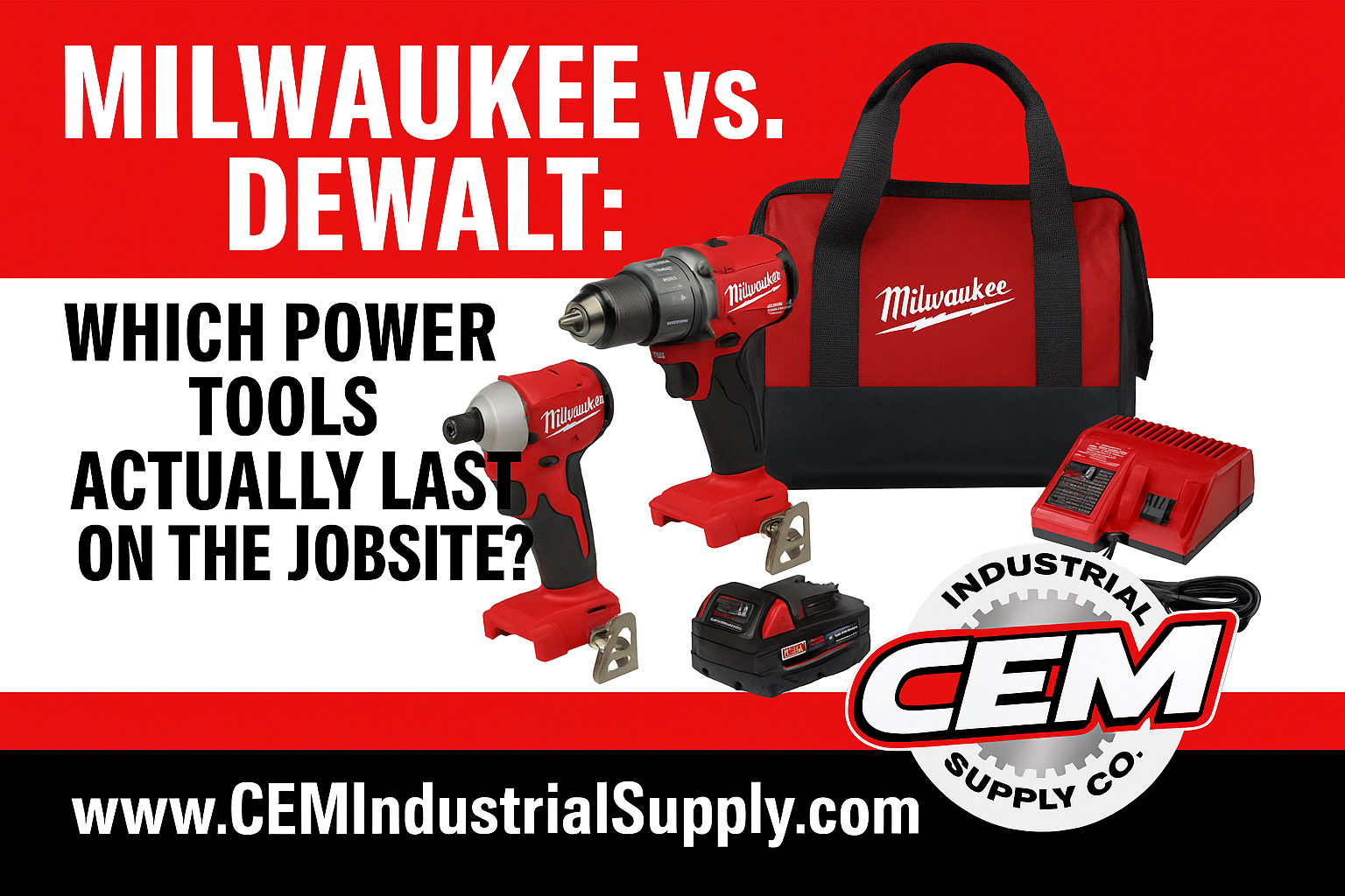 Milwaukee vs. DeWalt: Which Power Tools Actually Last on the Jobsite ...