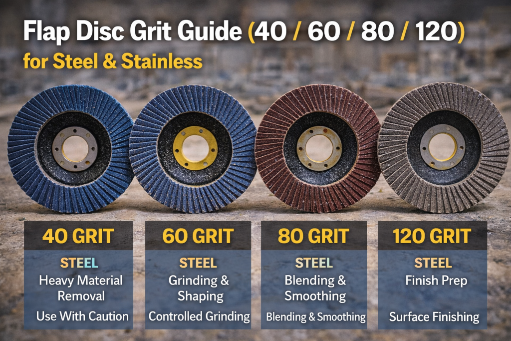 Flap Disc Grit Guide