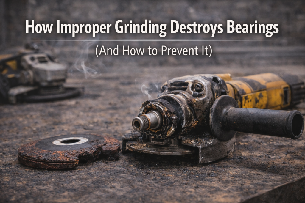 How Improper Grinding Destroys Bearings