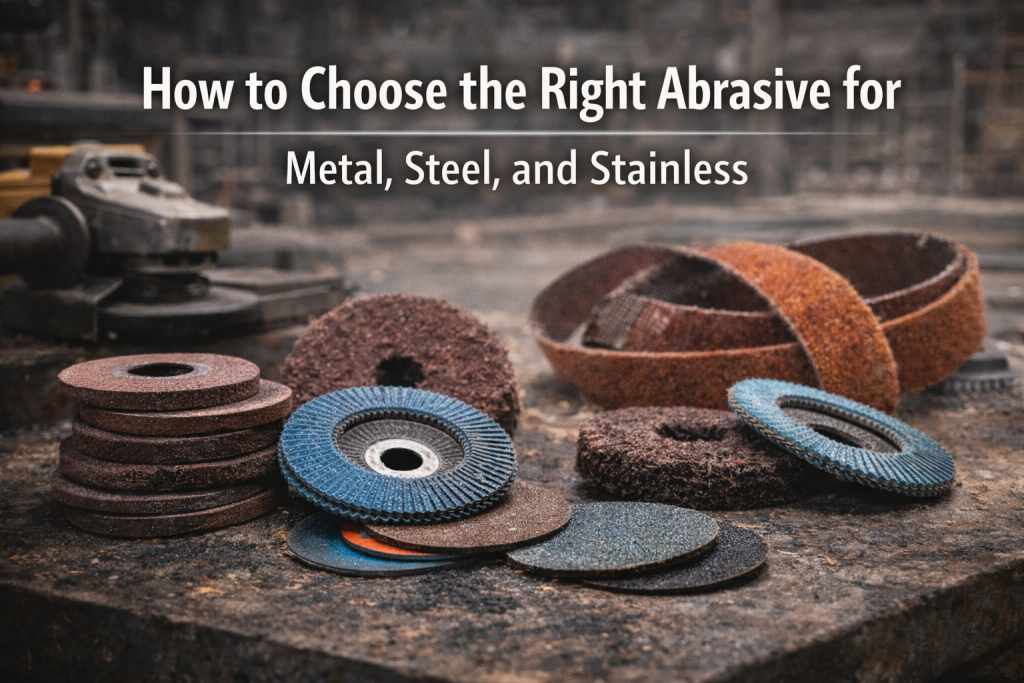 How To Use the Right Abrasive