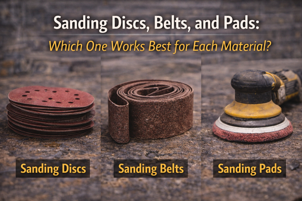 Sanding Discs Belts Pads