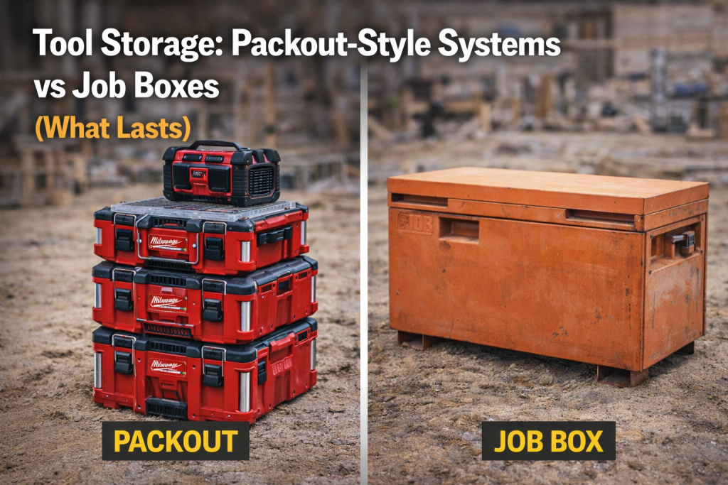 Tool Storage - Packout Style Systems vs Job Boxes