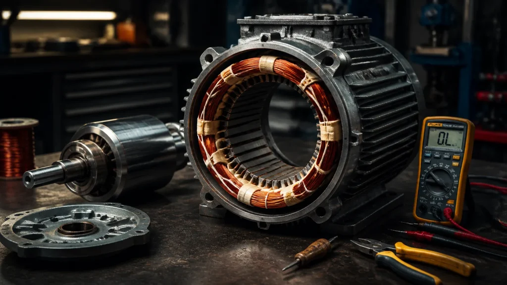 Electric Motor Rewinding: Costs, Process, and Key Benefits